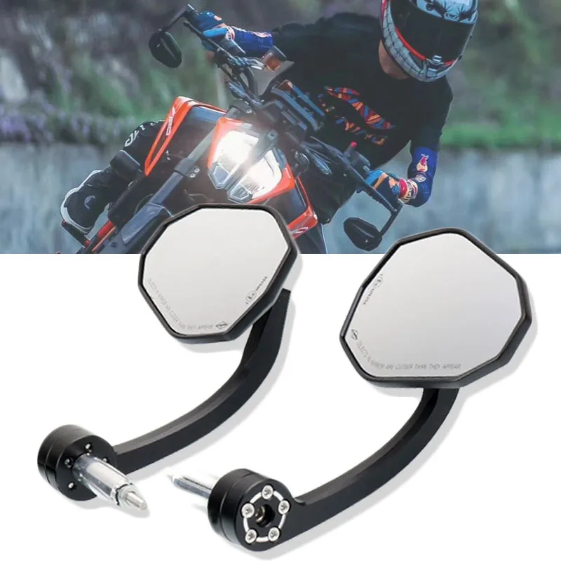 

Universal Motorcycle 7/8" 22mm Rearview Handle Bar End Mirrors For YAMAHA YZF-R3 YZF-R25 YZF-R1 YZF-R6 YZF R1 R6 R3 R25 R15
