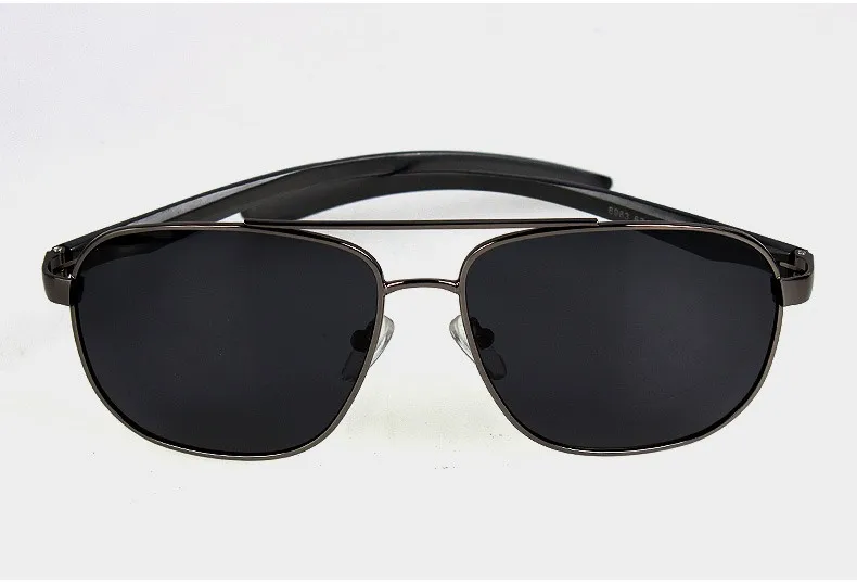 Neue Modische Sonnenbrille für Herren Polarisiert Luxus-Designermarke für Damen Vintage Schwarze Pilotenbrille UV400-Schutz – Detail 35