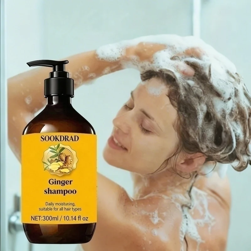 

Ginger Shampoo Refreshing Oil Control For Oily Scalp 10.14fl oz