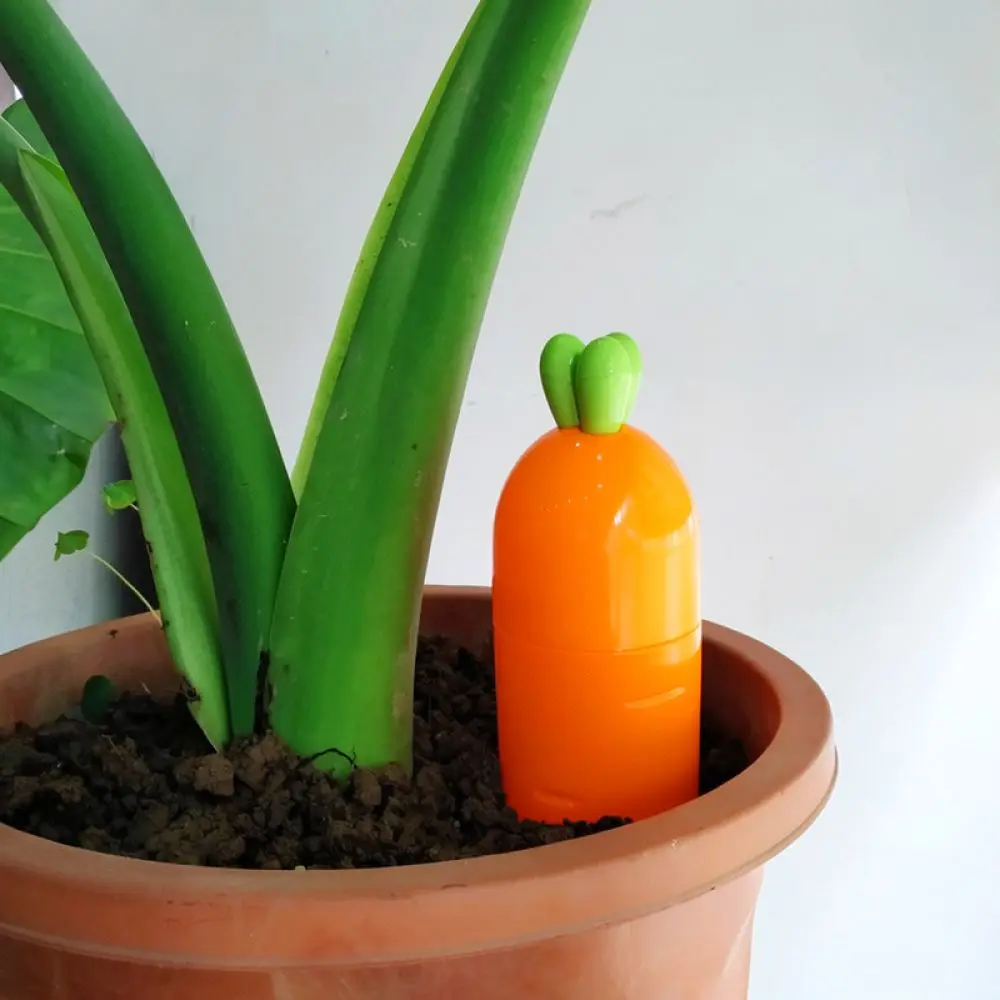 Carrot Style Automatic Plant Watering Spikes Ceramic Dripper For Indoor Garden Flower Care Irrigation System