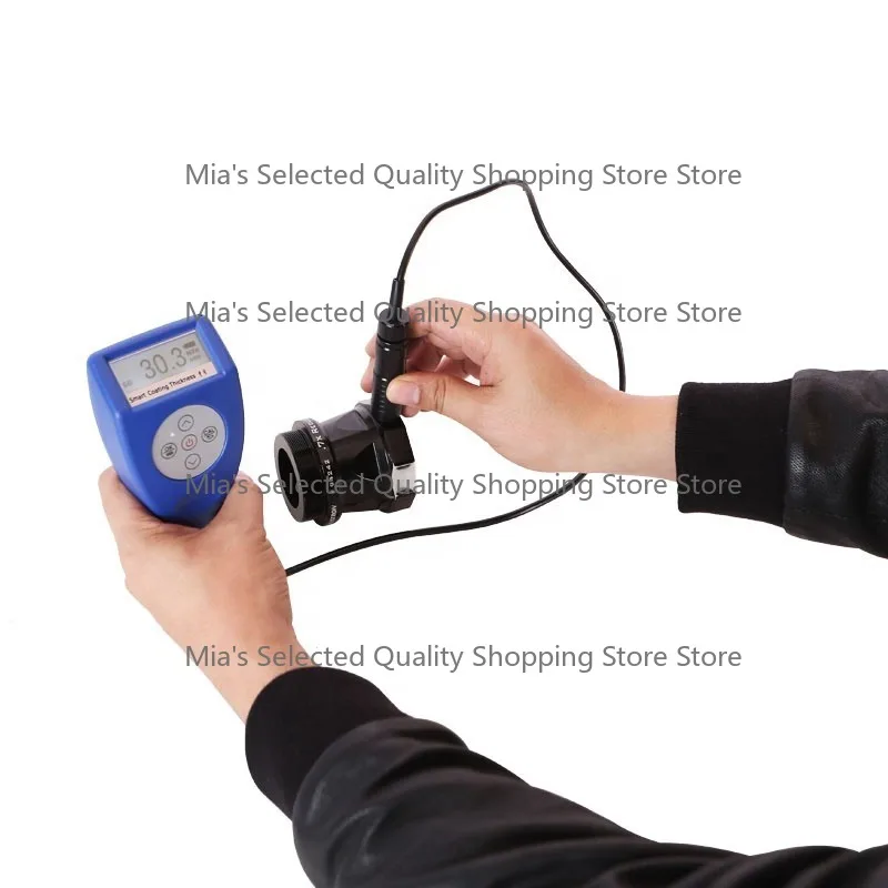DS-GTS Automotive Paint Meter Digital Car Coating Thickness Gauge High Precision for Ferrous & Non-Ferrous Metals