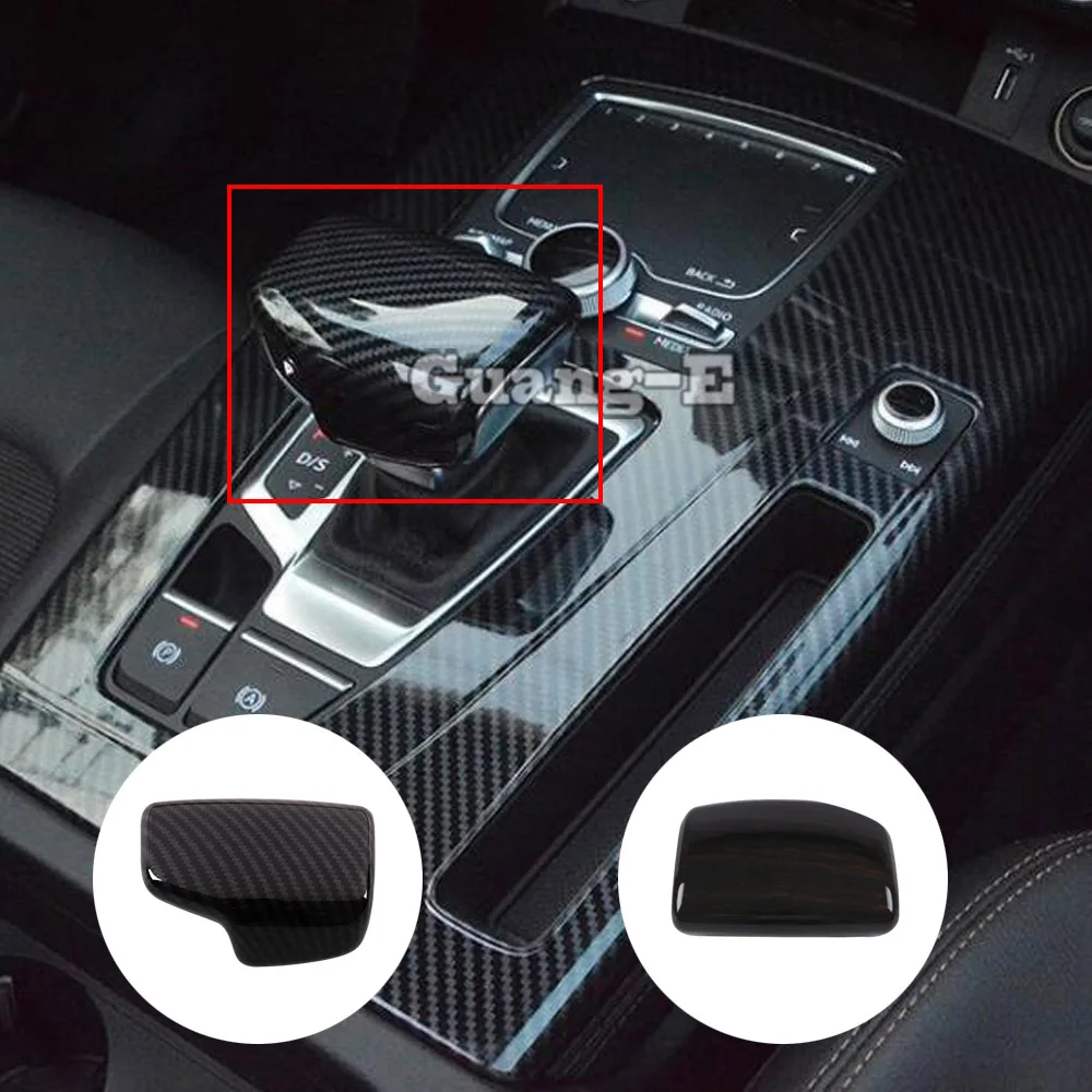 

Car Gear Shift Knob Head Trim Cover Decoration Frame Auto Interior Accessories For Audi Q5 Q5L 2018 2019 2020 2021 2022 2023