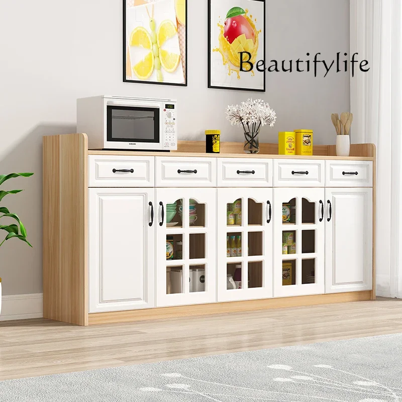 l  Simple side cabinet, modern home living room storage, designer style, new style, high sense