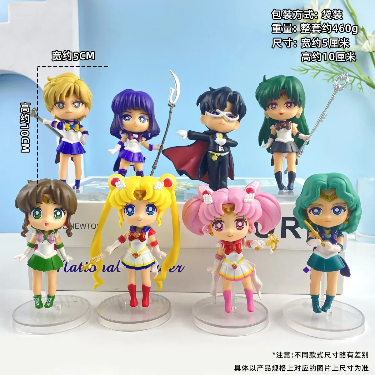 Figuarts Qposket Sailor Moon Cosmos Tsukino Usagi Eternal Sailor Moon Anime Action Figures Model Desktop Ornaments Gift