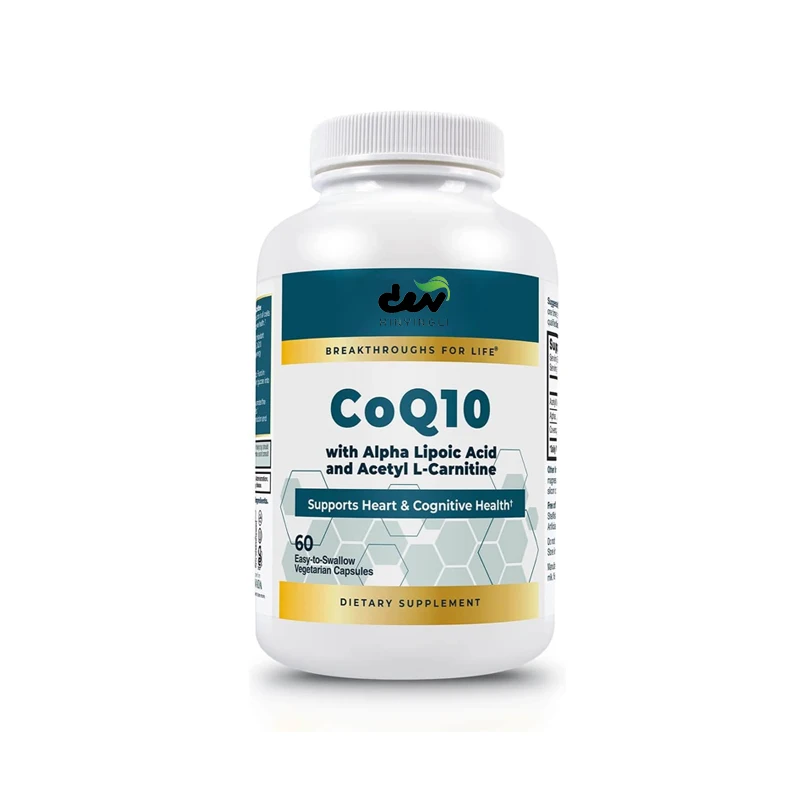 CoQ10+ácido lipoico alfa+acetil-L-carnitina HCl, 60 cápsulas