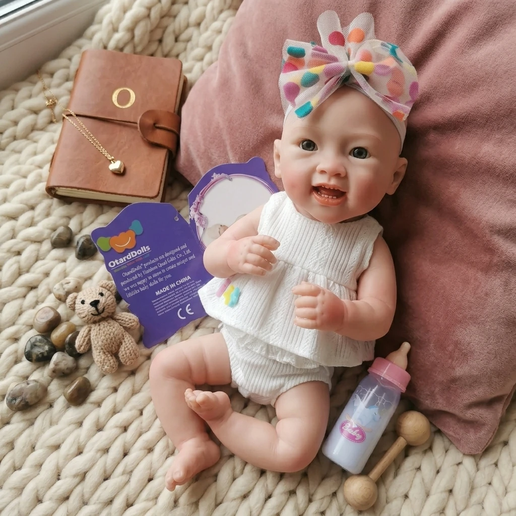 Boneca Reborn de Silicone de C - Reborn Baby Doll Silicone Realistic avaliação e preço