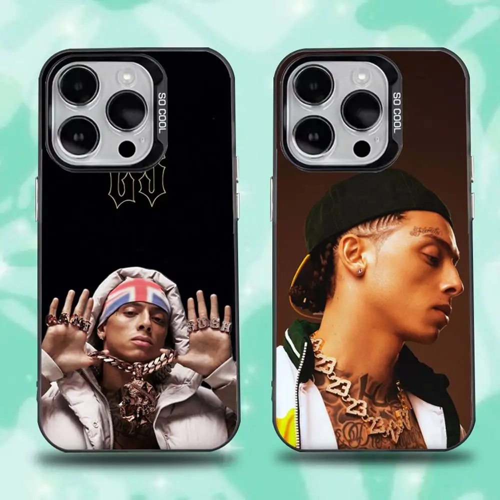 

Rapper Central Cee Phone Case For iPhone 16,15,14,13,12,11,Pro,Max,Plus,Mini,XS,SE Anti Fall Black Matte Hard Bumper