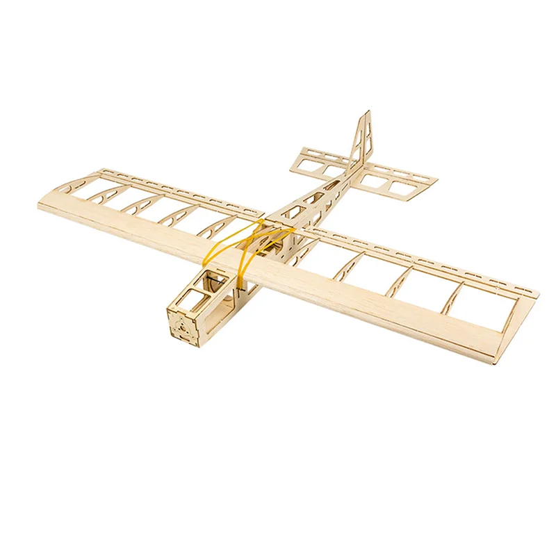 R03 STICK-06 Airplane 580mm Wingspan Balsa Wood DIY Electric Aircraft RC Flying Toy Version Unassembled Single