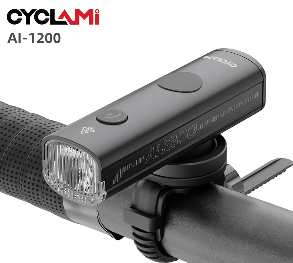 CYCLAMI Bicycle Bike Headlight BR 2000 AI 1200 Lumen High Brightness MTB Road Cycling Safety Aluminum Alloy Front Lamp