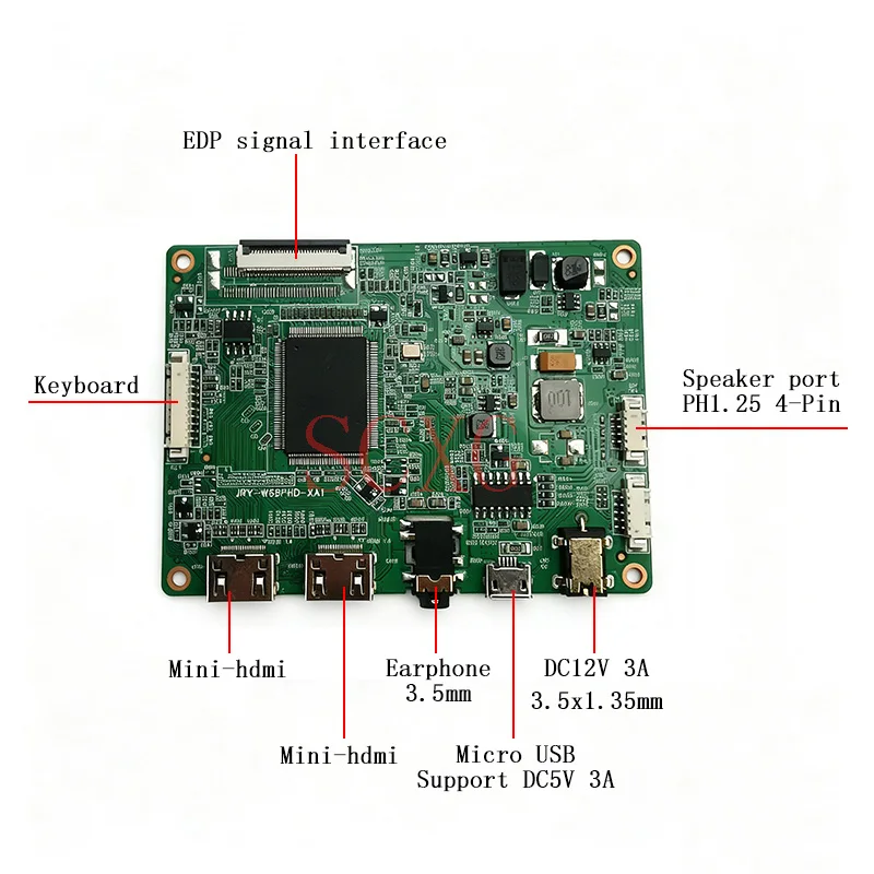 Screen Controller Board Fit B156HAN06 B156HAN02 B156HAN04 B156HAN01 2Mini-HDMI 1920*1080 1920x1080 30-Pin EDP Laptop Monitor Kit