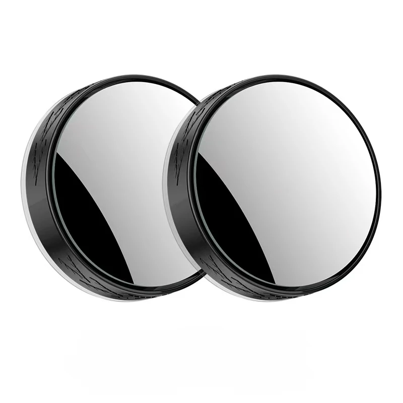 

Car reversing rearview mirror suction cup type small circular mirror for cars, 360 degree adjustable large field of view auxilia