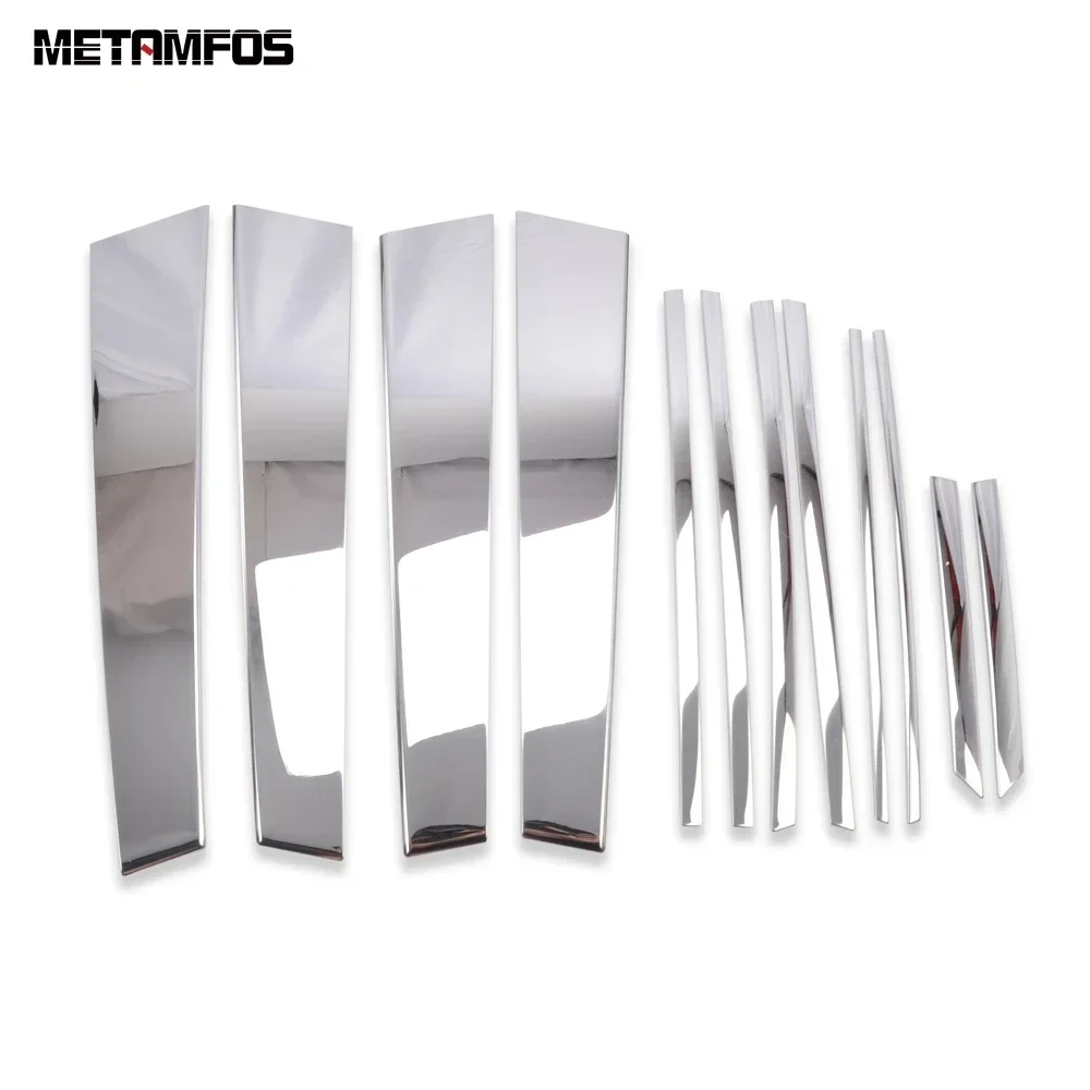 لتويوتا كورولا كروس 2020-2023 2024 2025 الفولاذ نافذة مركز B C عمود المشاركات غطاء الكسوة ملصق اكسسوارات تصفيف السيارة