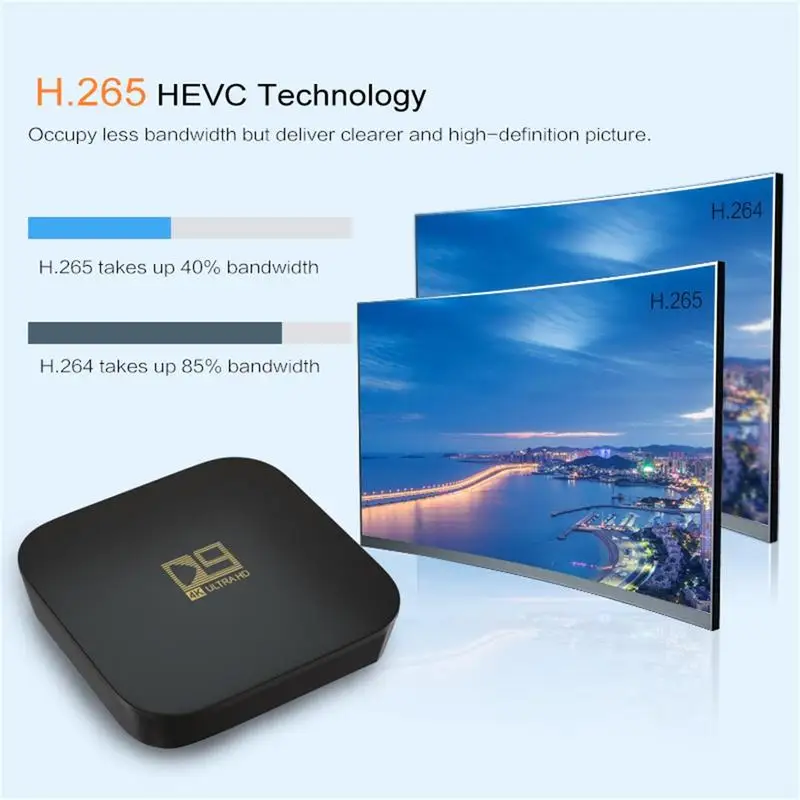 ทุกรุ่นกล่องทีวี4K Ultra HD แอนดรอยด์ทีวี9.0 HDR 8GB WIFI DTS กล่องสมาร์ท Mi S 2.4G bluetooths กล่องสมาร์ททีวี