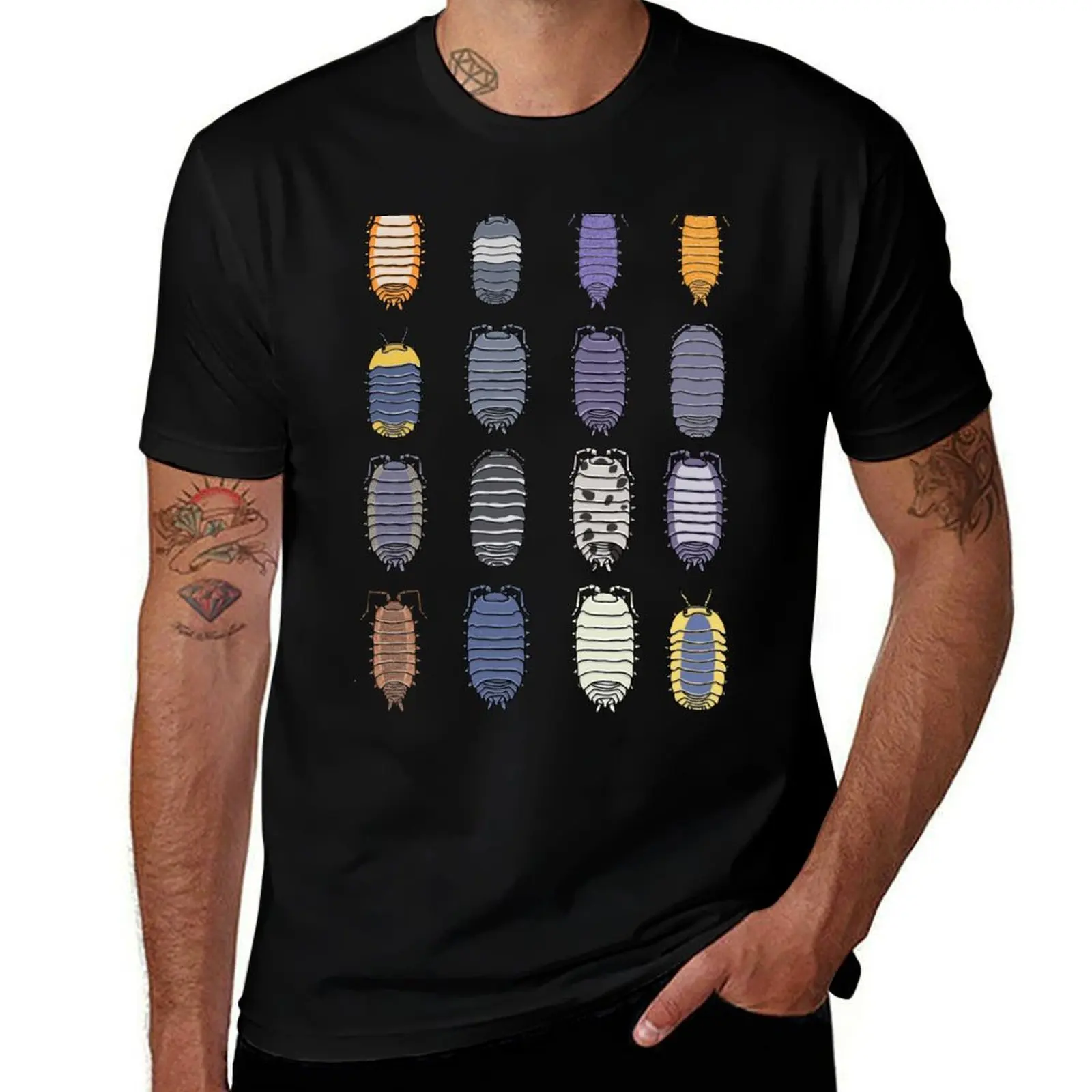 Isopods T-Shirt Breathable Lightweight Summer Top T-Shirt