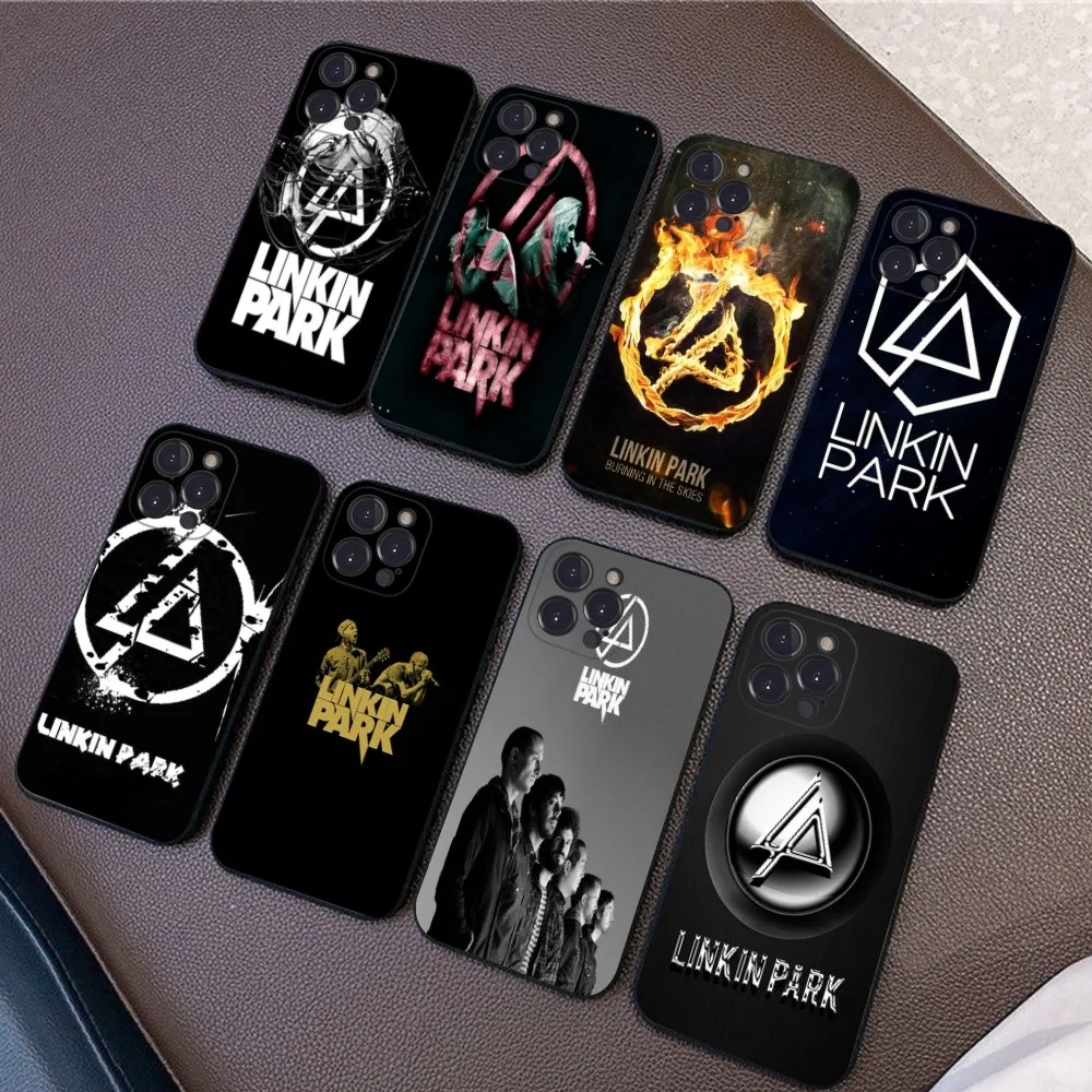 Band L-Linkin P-Park Phone Case Silicone Soft for iphone 16 15 14 13 12 11 Pro Mini XS MAX Plus X Cover