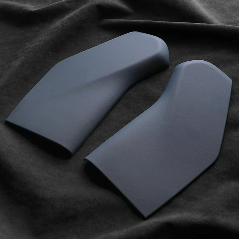 Leather Car Interior Modification Anti-kick Panel Covers On Both Sides Of The Rear Row For Zeekr X 2023 2024 Accessories