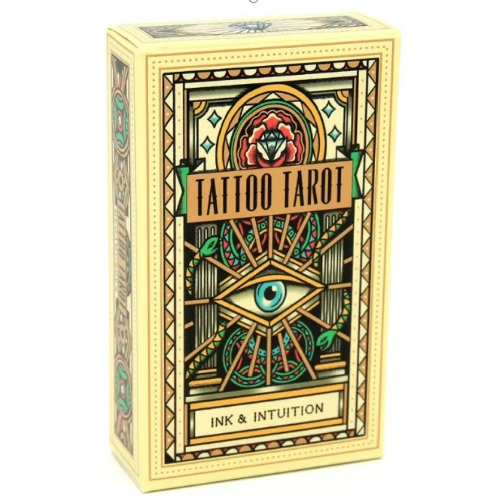 Tattoo Tarot: Ink & Intuition Cards Gaining A Fascinating Insight into What lies ahead and a fresh perspective Board Game