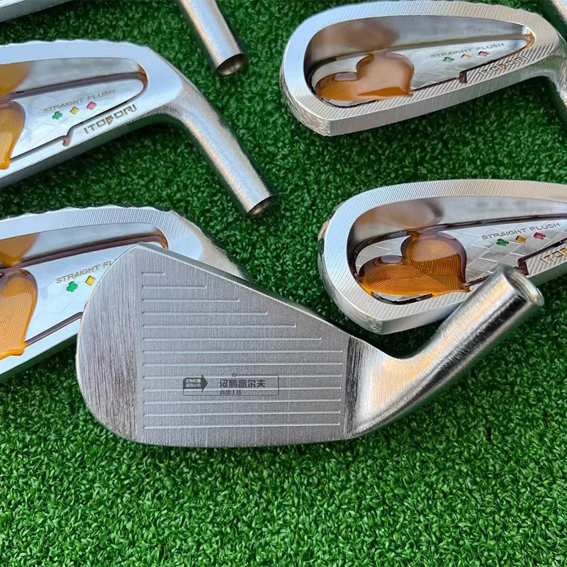 New Itobori Golf Club Itobori Poker Golf Forged Irons Set #4-#P(7pcs) Orange Itobori Irons