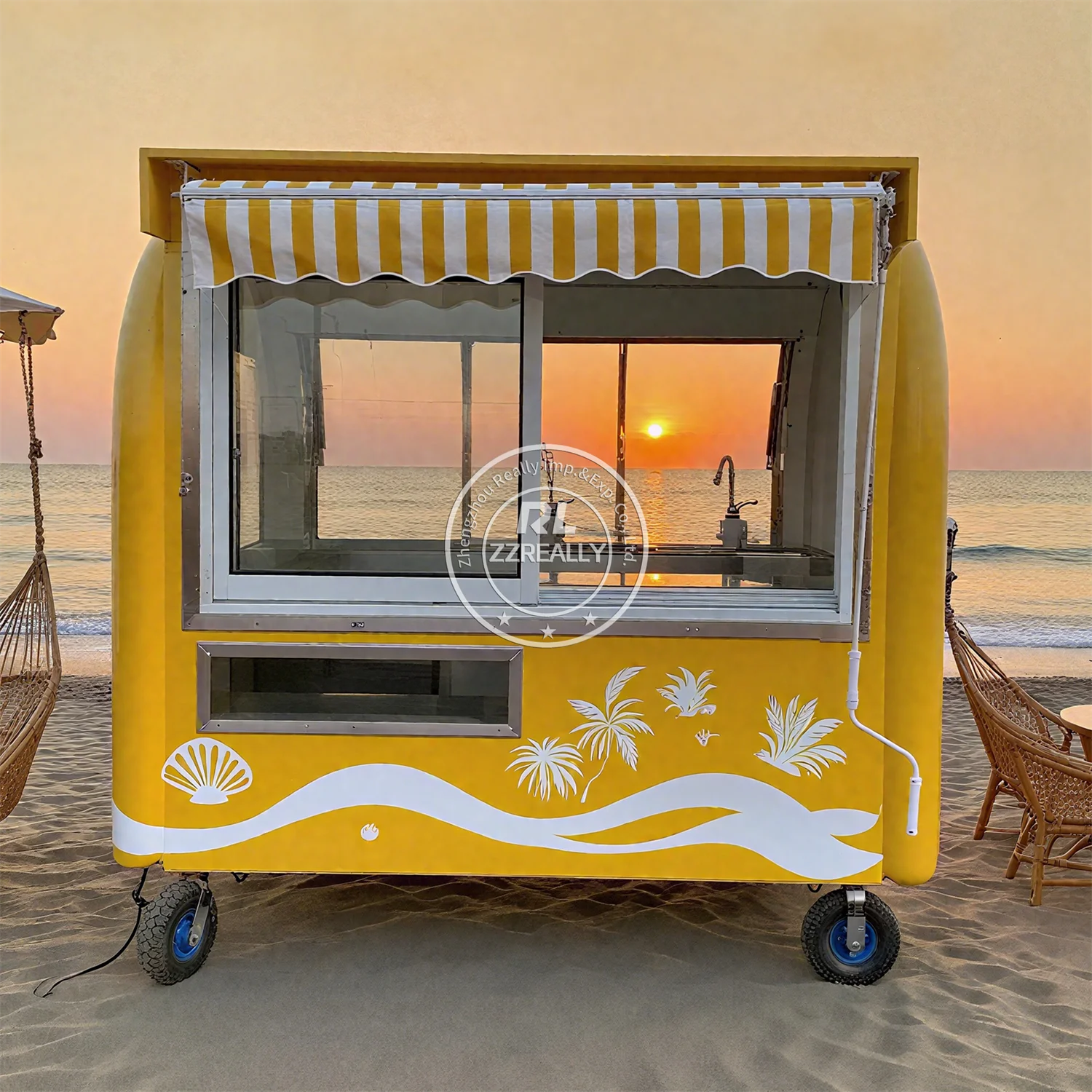 

Concession Pizza Trailer Food Vending Cart Mobile Coffee Kiosk Ice Cream Catering Fast Food Truck With Full Kitchen