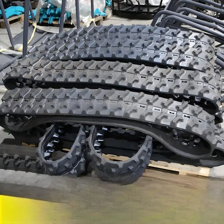 Wholesale Industrial Rubber Track Hydraulic Walking Crawler Chassis, Four-wheel Belt Robot Undercarriage,