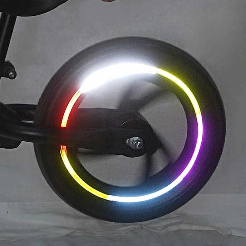 1set Sheet Reflective Tire Stickers for Bicycles Motorcycles Boost Night Visibility Safety Ideal Christmas Gift Idea image 5
