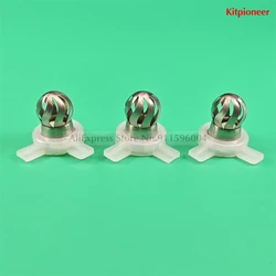 29MM Inner Diameter lce Cream Machine Parts Universal Modeling Cap For Ice Cream pattern Nozzle Accessories 3Pcs