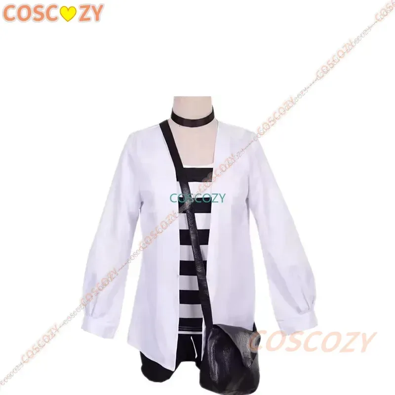 Angels of Death Cosplay Rachel Gardner Cosplay Costume Halloween Cos Man Woman Full Set Coat T-shirt Shorts Neckbelt Bag Wig