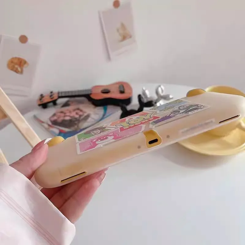 حافظة واقية من ديزني-تي بي يو لنينتندو سويتش لايت ، كارتون ، قصة لعبة ، ناعمة ، جلد ، حماية ، ظهر ، غطاء حماية ، وحدة تحكم