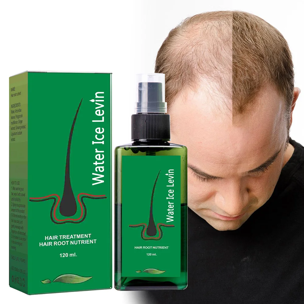 

Hair Growth Spray Effective Nourishing Root Hair Thick Growth Liquid Anti Hair Loss Ginger Anti-Fall Scalp Massage Care Spray