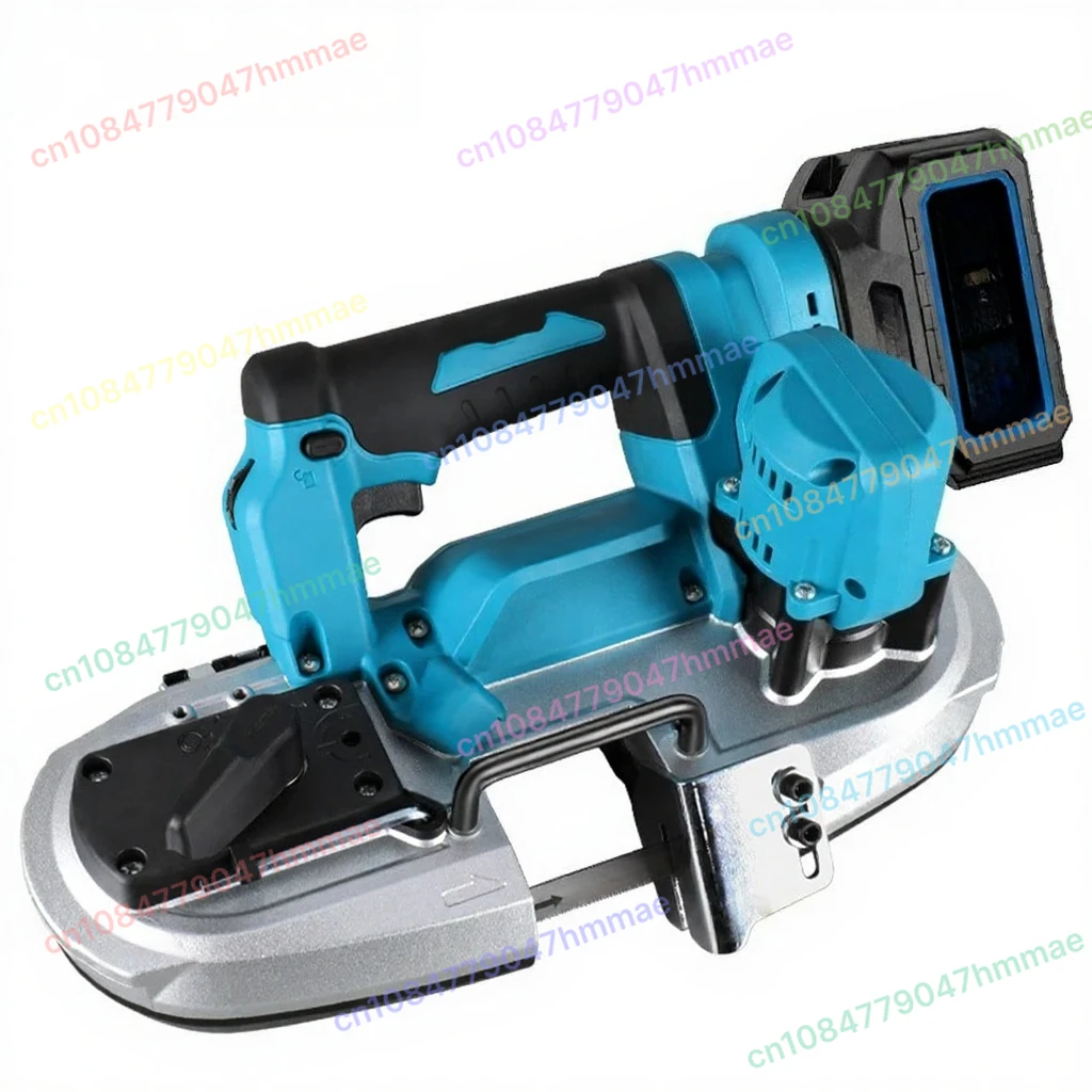 For Cutting Metal Wood 21V Cordless Band Saw Machine Lithium Electric Band Saw Brushless Handheld Lightweight Mobile Power Tools