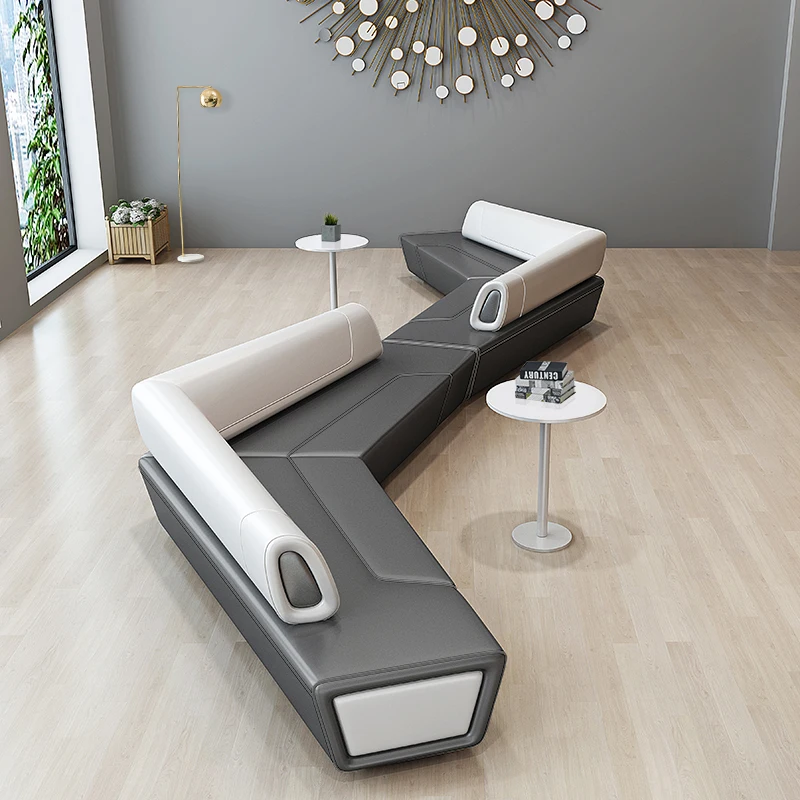 Sofá moderno simples e criativo do escritório