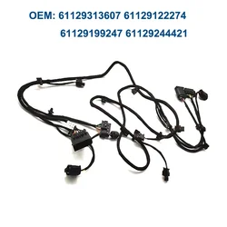 61129313607 61129122274 61129199247 61129244421 Car Front Bumper Parking Sensor Wiring Harness PDC Cable for BMW 7 Series F01