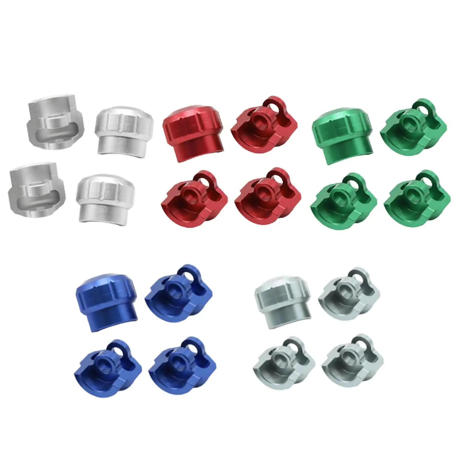 4Pcs 1/8 1/7 Shock Cap Protector Anti Collision Cap Sturdy Protector Guards Upgrades Part for Ara106048 Ara106040T1 Ara109011