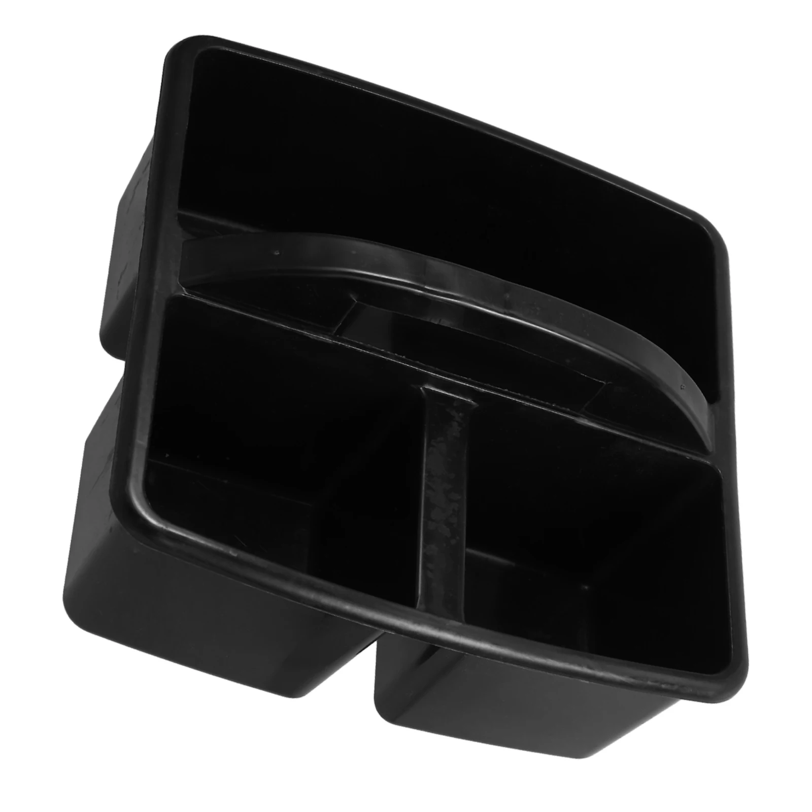 

Portable 3 Compartment Storage Basket Plastic Caddy Organizer Handle Art Craft Supplies Teacher Office Home Use File