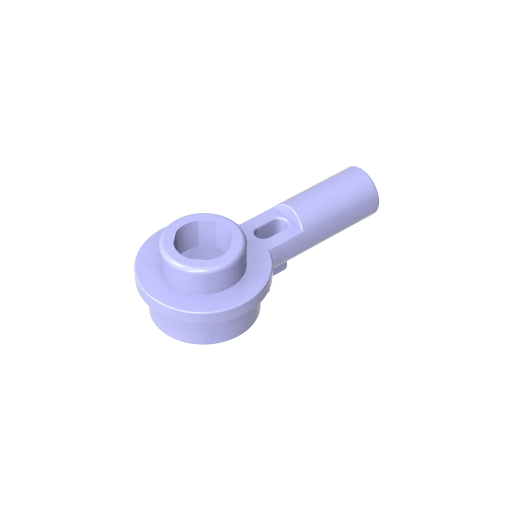 مكعبات بناء Gobricks GDS-1570 Bar 1L مع لوحة مستديرة 1 × 1 مع مسمار مجوف متوافق مع ليغو 32828 تعليمي تقني