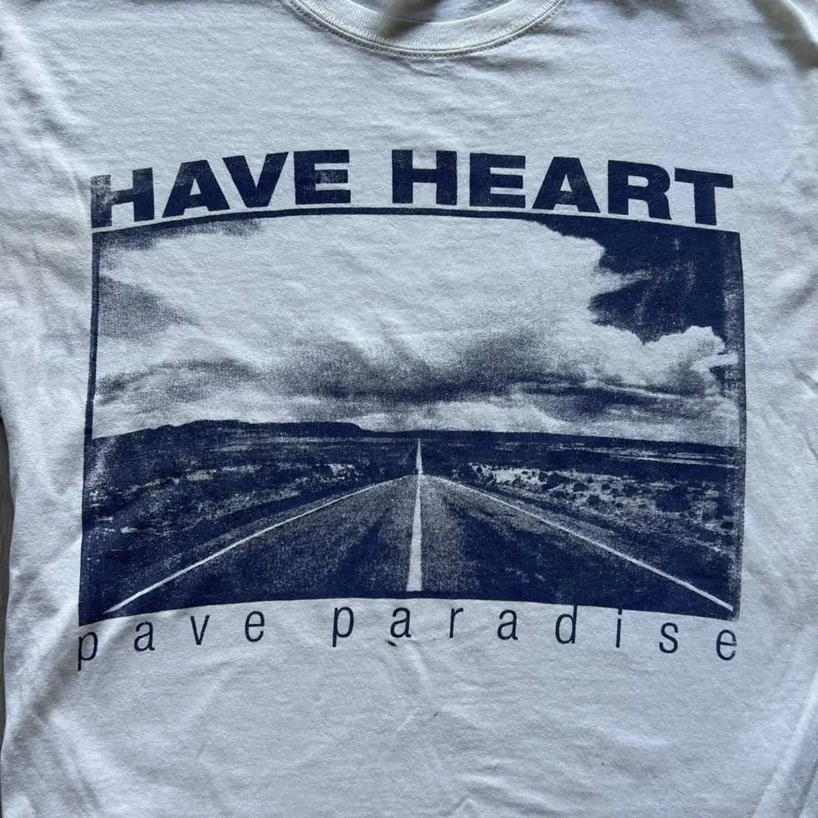 Pave Paradise Album Have Heart Band Tour T Shirt All Size BL2 374 vintage Washed fashion Comfortable Top For Everyday Wear