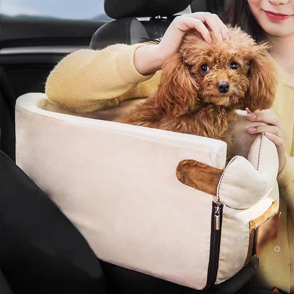 Dog Beds For small dogs Zipper Version Bed Medium Small Cats Kennel Can Be Used in the Car Bad Basket Mat Pet Pets Accessories