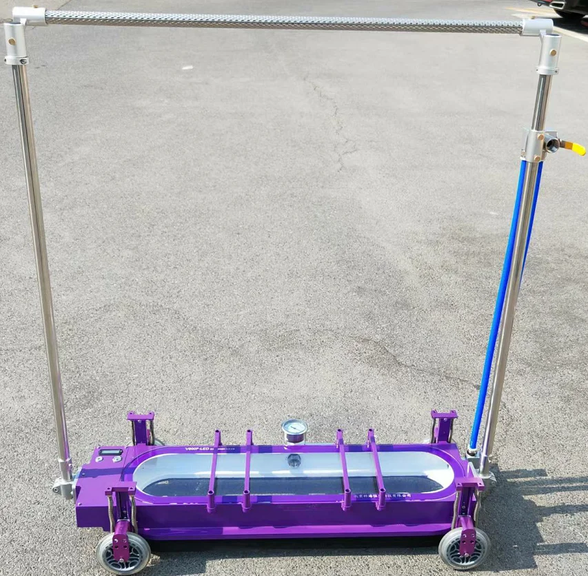 Detection Leakage of Welds on Bottom Plate of Oil Storage Tank Vacuum Box Weld Leakage Detector