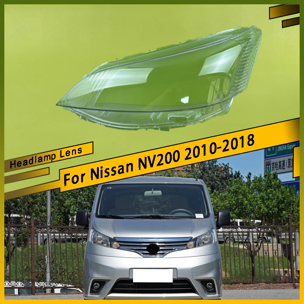 

Auto Light Caps Front Headlight Glass Headlamp Transparent Lampshade Lamp Shell Lens Cover For Nissan NV200 2010 - 2018
