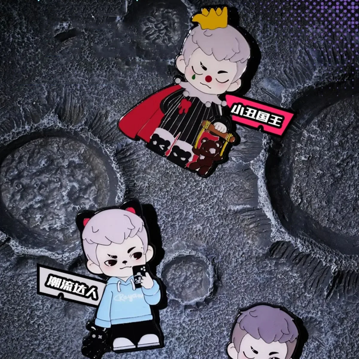 

RAYAN The Game of Life Series Badge Blind Box Mystery Box Toys Doll Cute Anime Figure Desktop Ornaments Gift Collection