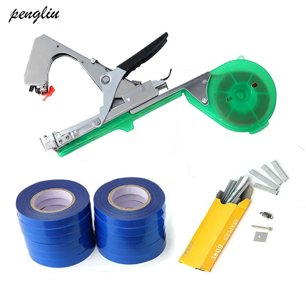 Garden Tools Plants Tying Machine Branch Hand Binding Machine Grape Tape tool Tapener Vegetables Tape Machine Gardening Tools