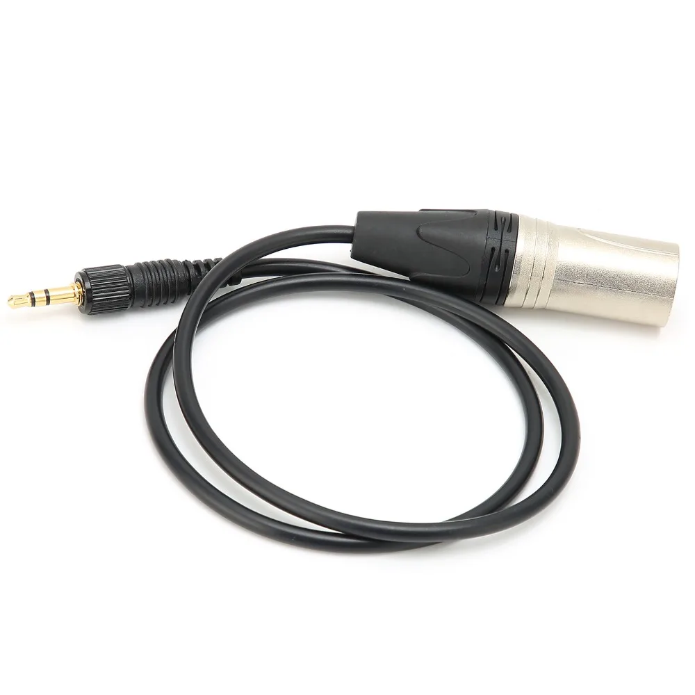 1/8inch TRS Male to 3pin XLR Male 3.5mm to 3pin XLR Cable Wireless Receiver Cable for SONY UWP V1 D11 D21 Receivers