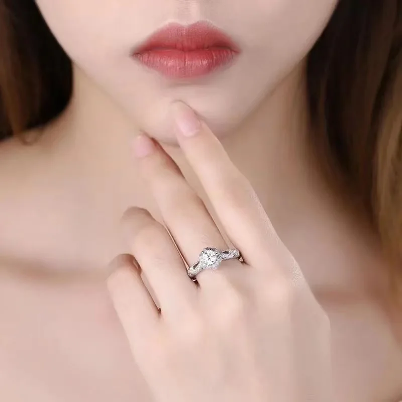 

Super Shining Women Ring Exquisite Silver Color Inlaid Zircon Rings For Women Wedding Engagement Fashion Jewelry Size 5-11