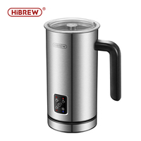 HiBREW  4 IN I Electric Milk Frother  automatic milk foam food grade stainless steel Coffee Equipment