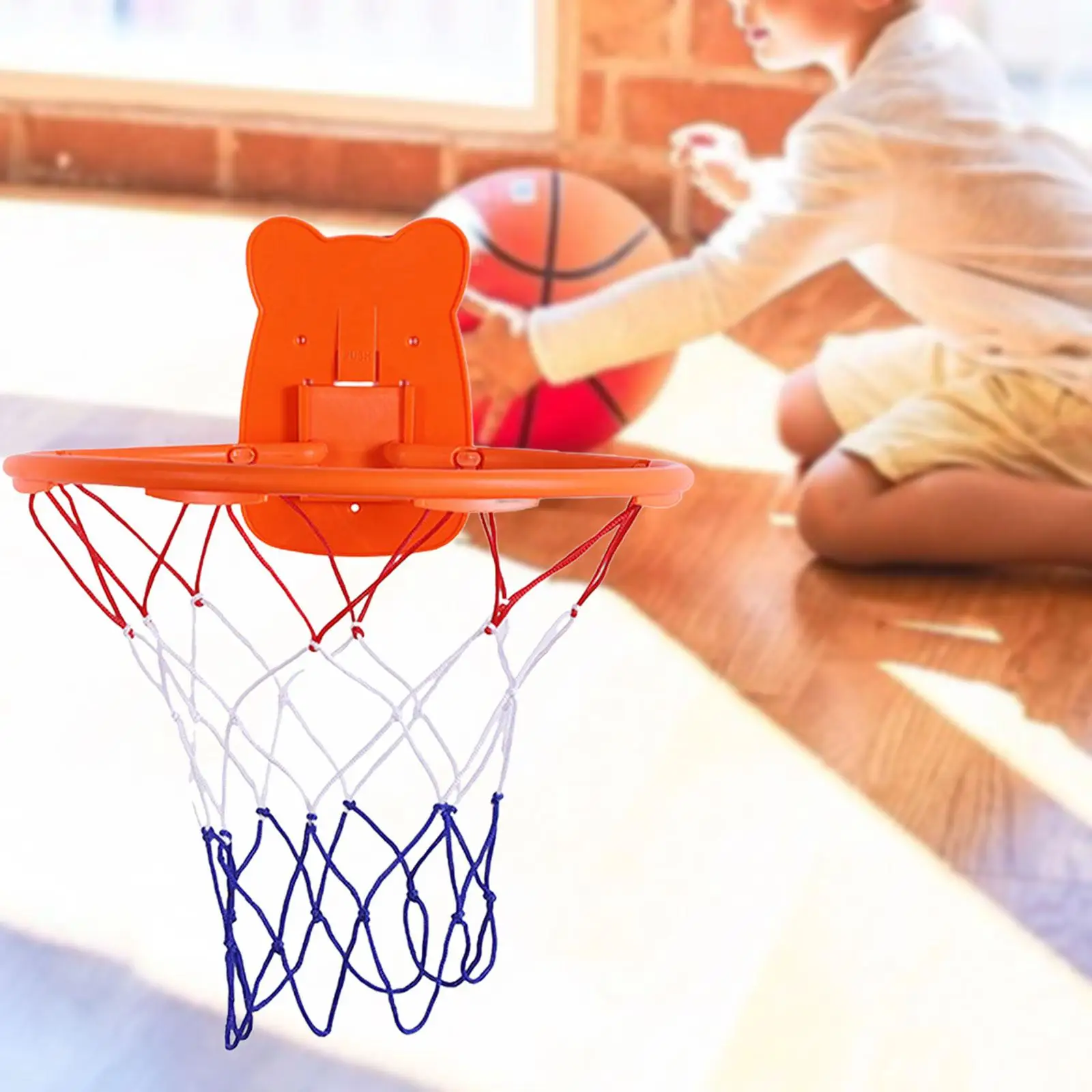 

Indoor Kids Basketball Hoop Lightweight Age 4 5 6 Portable Party Activity Toy