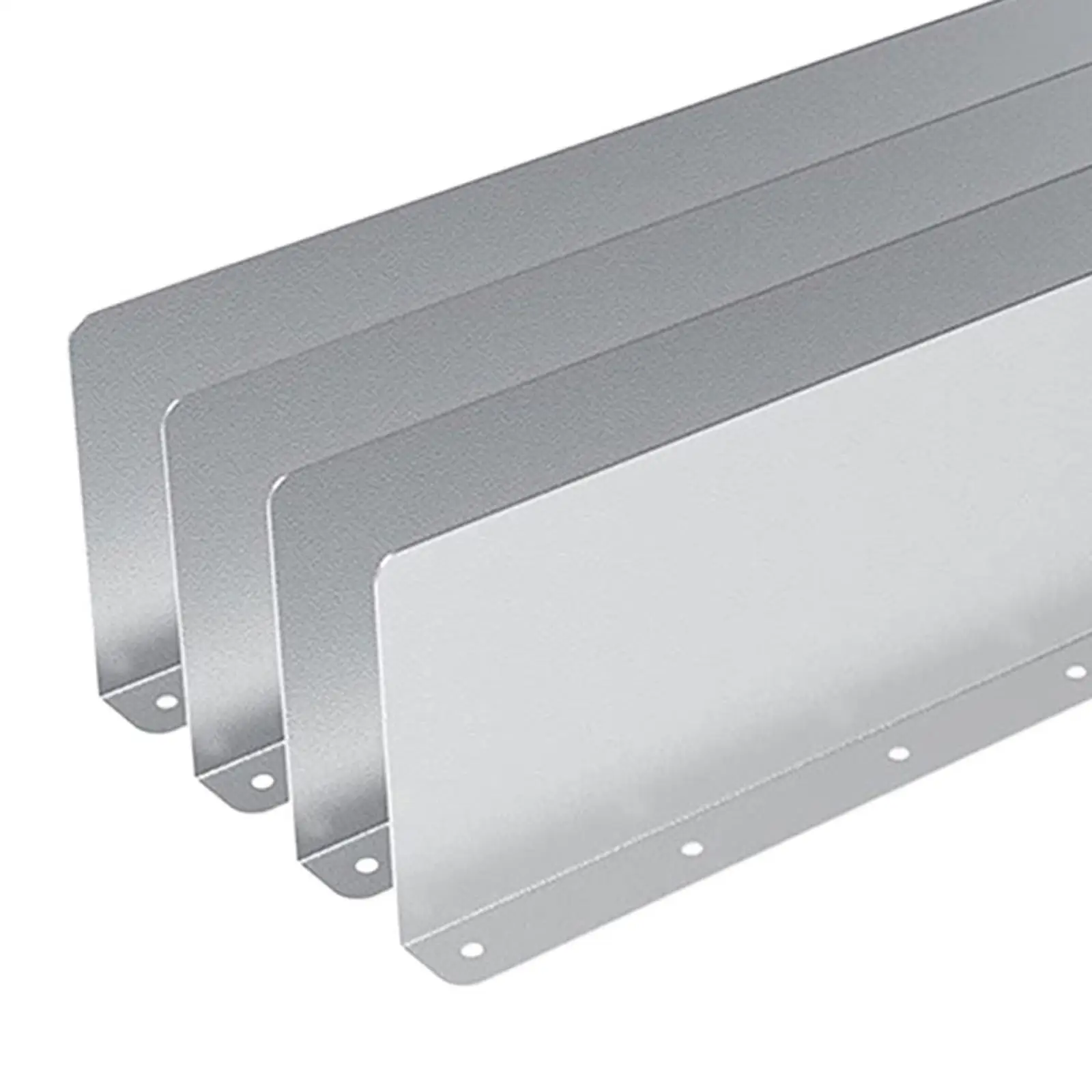 Water Recovery Gutter Aluminum Splash Guard Rainwater Trap Outdoor Drainage Gutter for House Shingle Roof