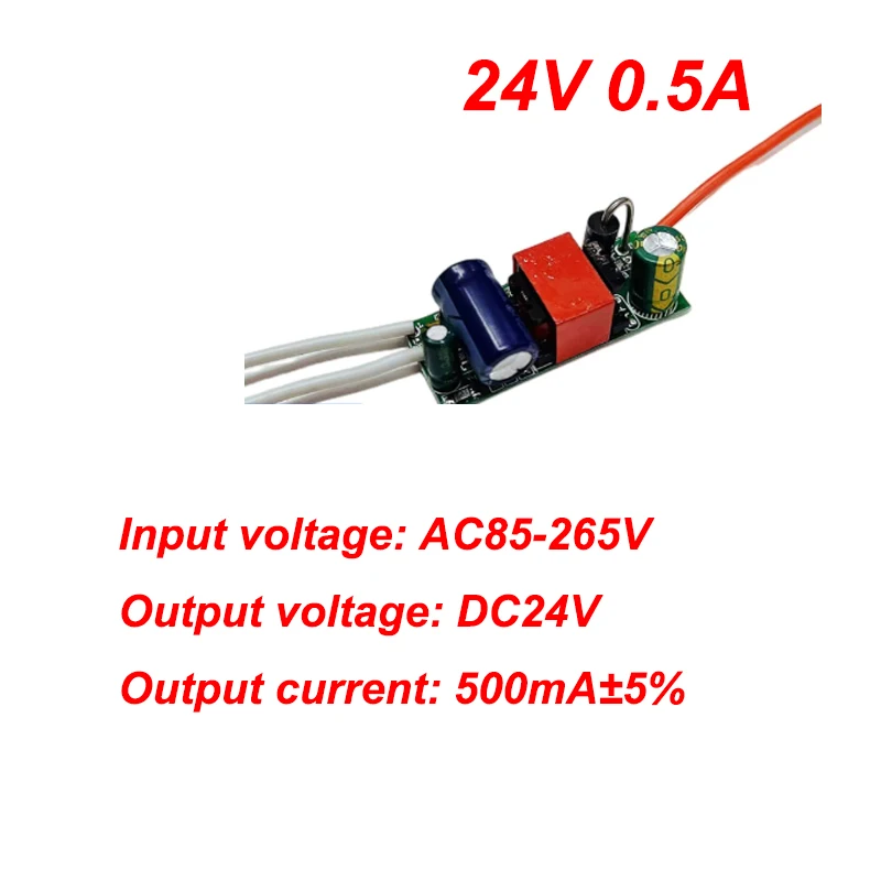 5 قطعة/الوحدة 220 فولت إلى 12 فولت/24 فولت LED تيار مستمر الجهد المستمر المنظم إمدادات الطاقة لشريط مراوح الضوء سائق حجم صغير