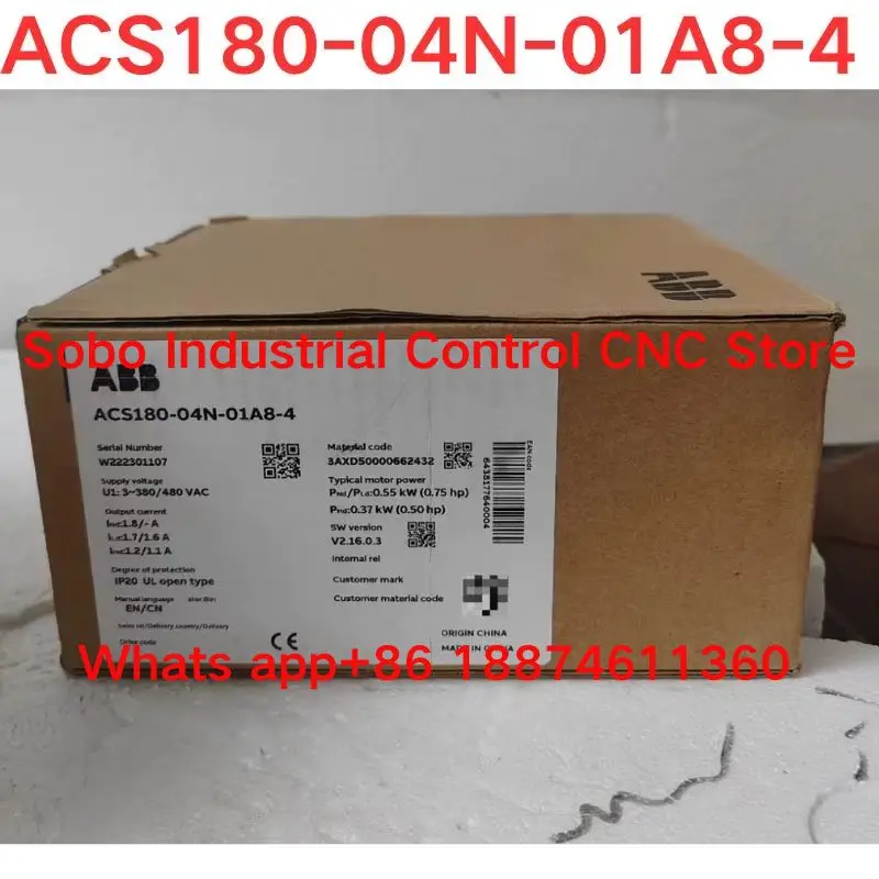 Brand-new Variable frequency drive ACS180-04N-01A8-4