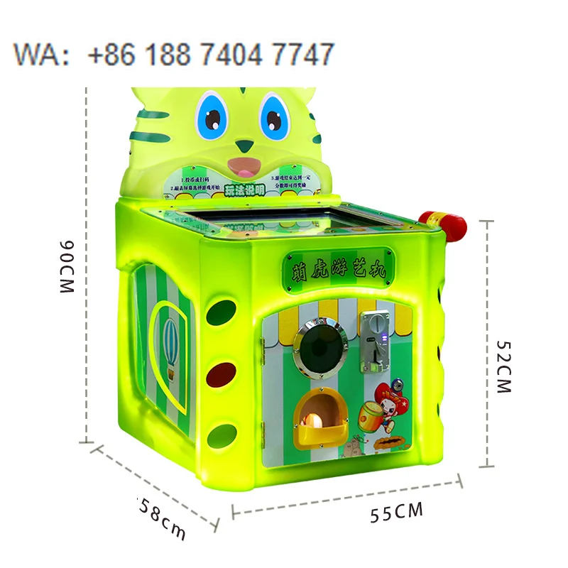 Whack a Mole Coin Operated Indoor Interactive Redemption Amusement Kiddie Rides Game Machine