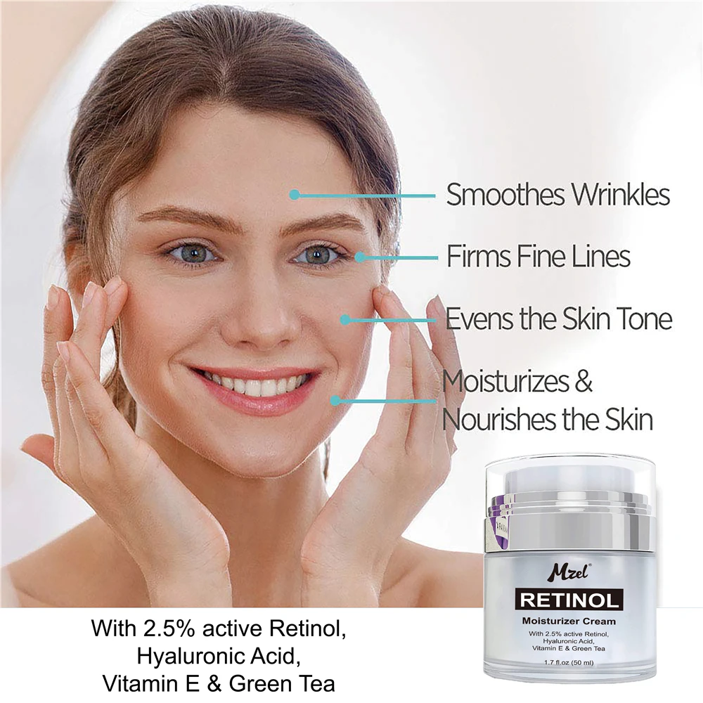 Hot Selling Mzel Anti Falten Retinol Feuchtigkeit creme Gesichts creme